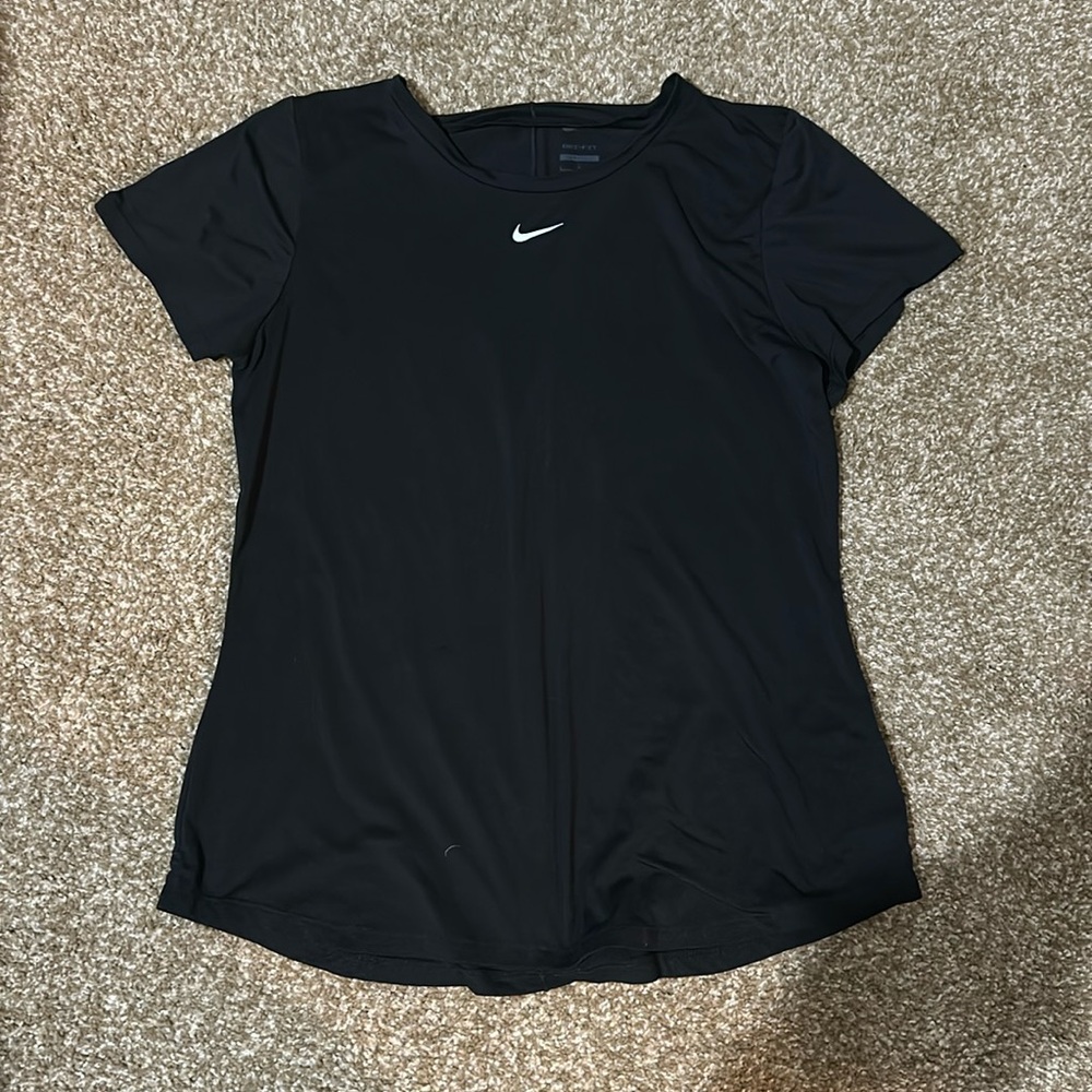 Nike Dri-Fit slim fit black shirt